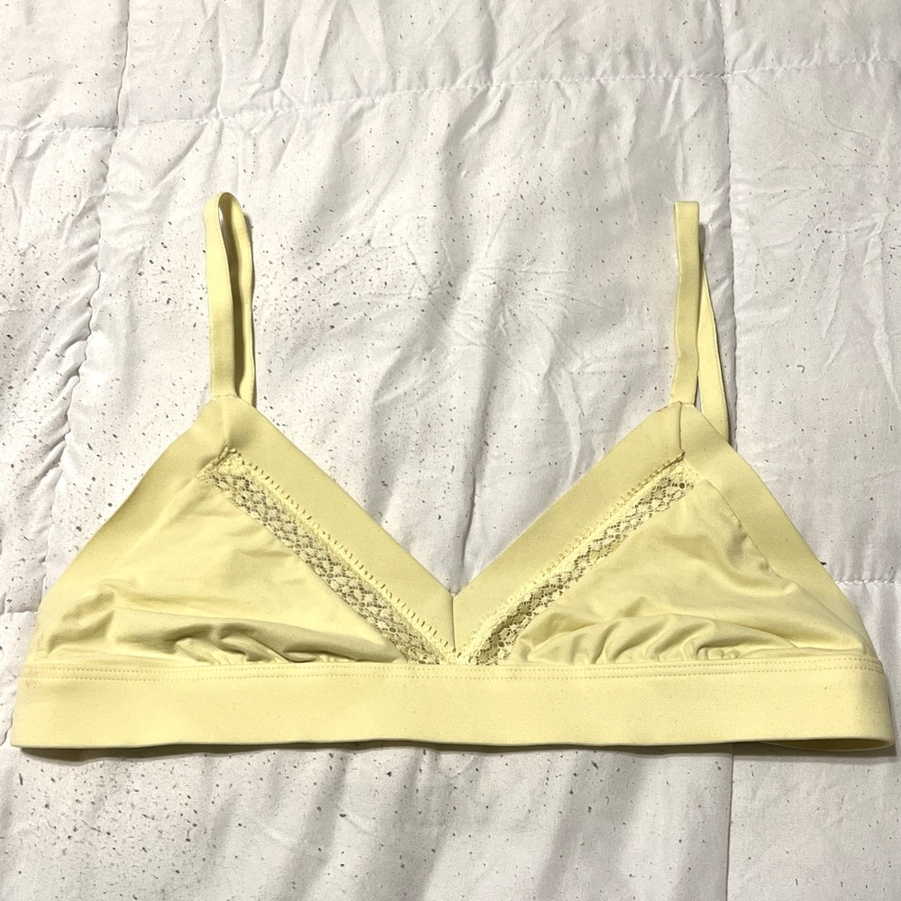 Victorias Secret Bralette Yellow Size Small
